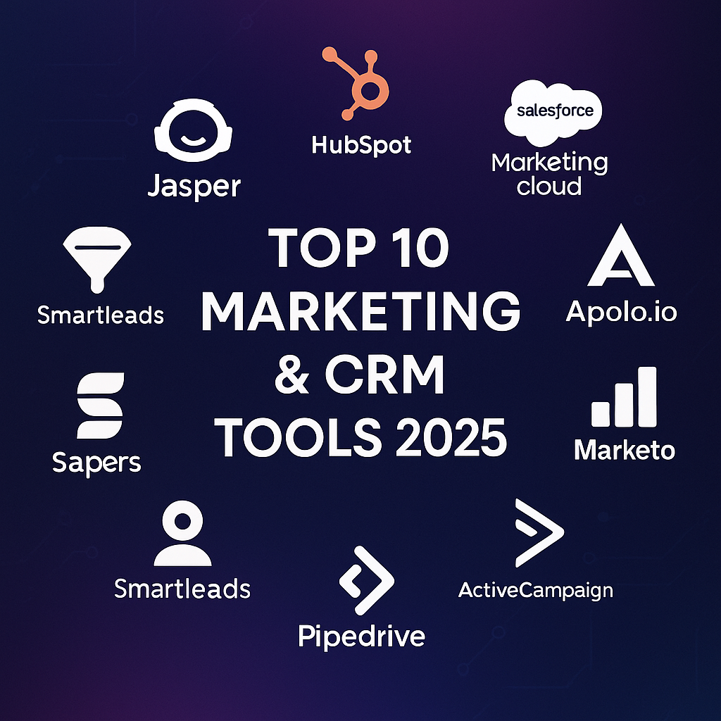 Top 10 Marketing & CRM Campaigning Tools in 2025 – Key Features