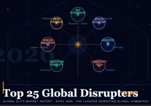Top 25 Global Disrupters: The Leaders Redefining the 2026 Market